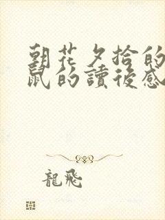 朝花夕拾的狗猫鼠的读后感100字