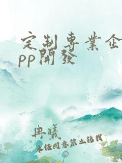 定制专业企业app开发 定制专业企业app开发