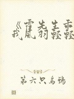 《霍先生乖乖宠我风羽轻轻》