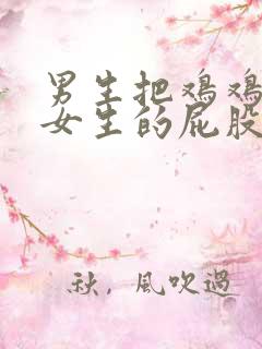 男生把鸡鸡放进女生的屁股里视频