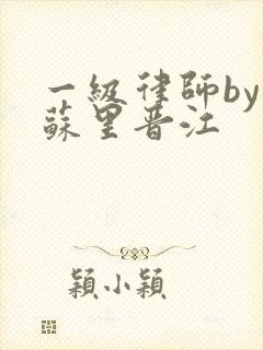 一级律师by木苏里晋江