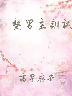 双男主训诫文