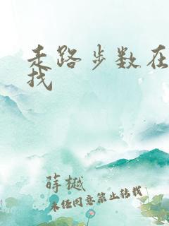 走路步数在哪里找