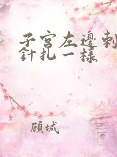 子宫左边刺痛像针扎一样