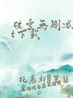 破云无删减txt下载