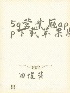 5g营业厅app下载苹果版