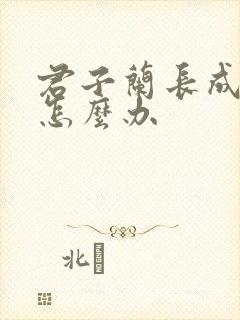 君子兰长成两株怎么办