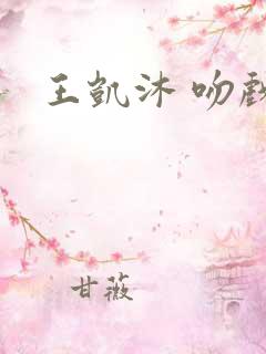 王凯沐 吻戏