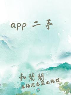 app 二手