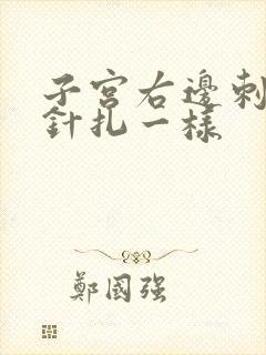 子宫右边刺痛像针扎一样 子宫右边刺痛像针扎一样