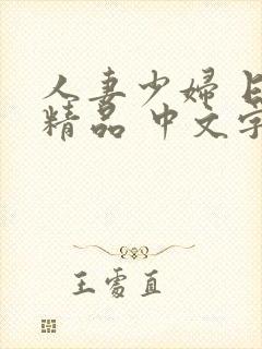 人妻少妇 日韩精品 中文字幕 视频