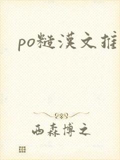 po糙汉文推荐