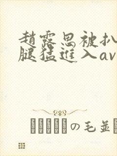 赵露思被扒开双腿猛进入av