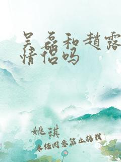 吴磊和赵露思是情侣吗