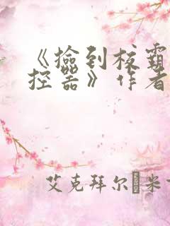 《捡到校霸的遥控器》作者:阳阳