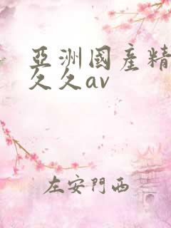 亚洲国产精品久久久av