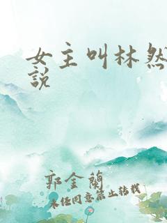 女主叫林然的小说