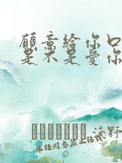 愿意给你口的人是不是爱你