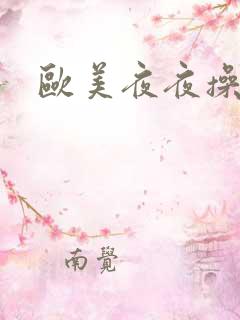 欧美夜夜操视频