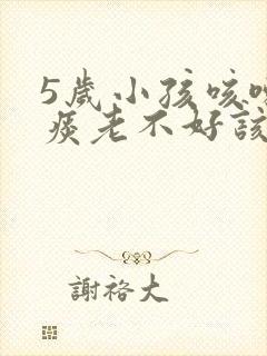5岁小孩咳嗽有痰老不好该怎么办