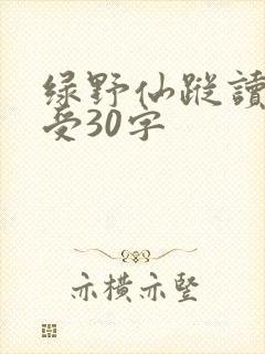 绿野仙踪读书感受30字