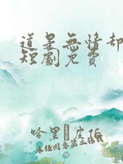 道是无情却有晴短剧免费