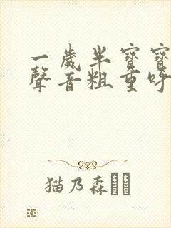 一岁半宝宝呼吸声音粗重呼哧呼哧的