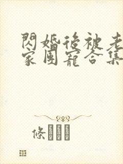 闪婚后被老公全家团宠合集
