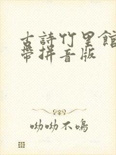 古诗竹里馆王维带拼音版