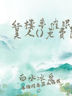 红楼梦催眠洗脑美人()免费阅读