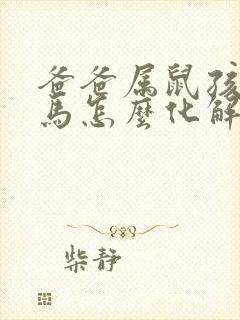 爸爸属鼠孩子属马怎么化解