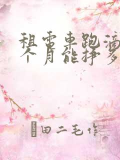 租电车跑滴滴一个月能挣多少钱