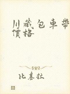 川藏包车带司机价格
