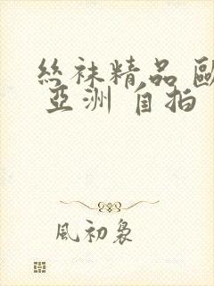 丝袜精品 欧美 亚洲 自拍