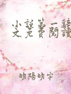 小说第一辞色全文免费阅读