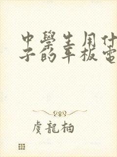 中学生用什么牌子的平板电脑好用