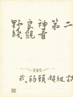野良神第二季在线观看