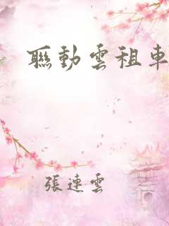 联动云租车平台