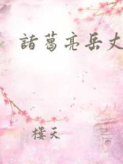 诸葛亮岳丈是谁