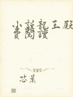 小说龙王殿 免费阅读