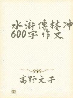 水浒传林冲小传600字作文