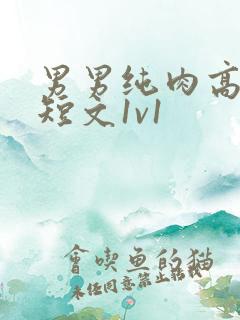 男男纯肉高h啪短文1v1