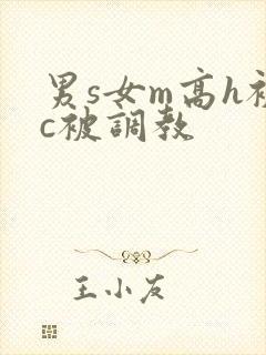 男s女m高h被c被调教