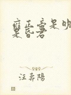 雍正帝是明君还是昏君
