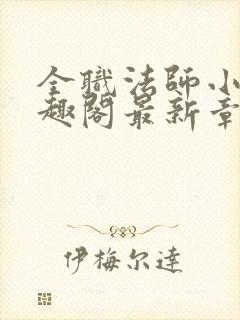 全职法师小说笔趣阁最新章