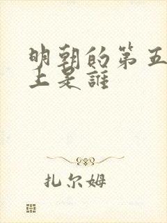 明朝的第五个皇上是谁