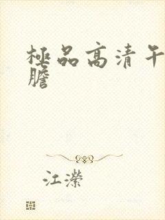 极品高清午夜大胆