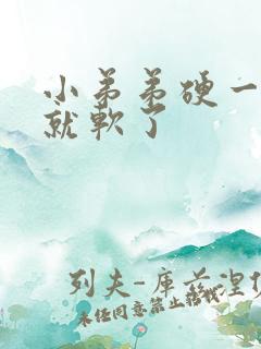 小弟弟硬一会儿就软了