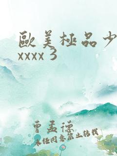欧美极品少妇xxxxx 3