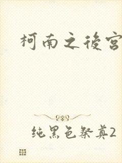 柯南之后宫